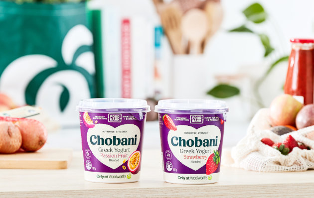 Chobani, Foodbank, Woolies partner for fresh produce access